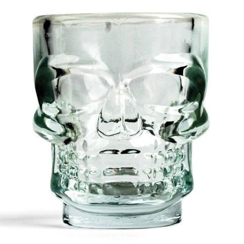 Image of Skull Shot Glasses X 4