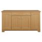 Caxton Sherwood 4 Door / 1 Drawer Sideboard in Natural Oak