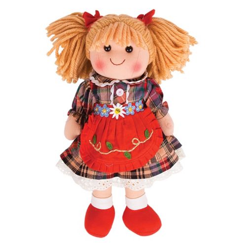 Image of Bigjigs Toys 35cm Doll Bjd015 Mandie