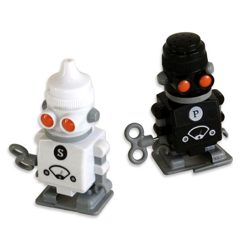 Image of Salt And Pepper Wind Up Robots