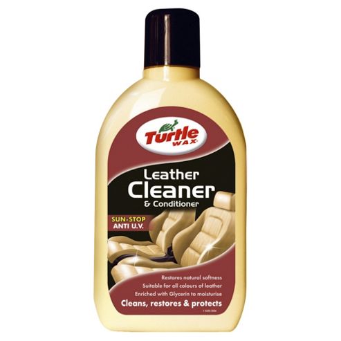 Image of Turtle Wax Leather Cleaner & Conditioner 500ml