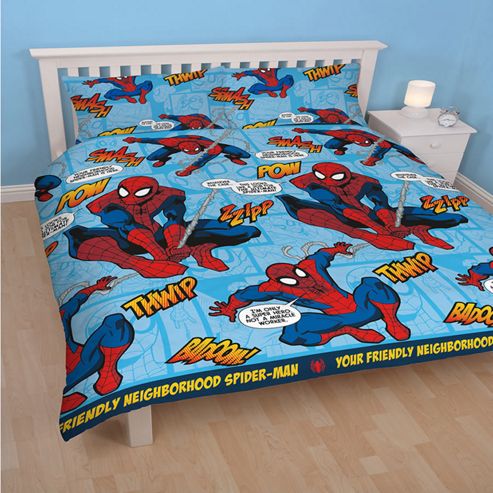 Image of Spiderman Double Duvet - Thwip