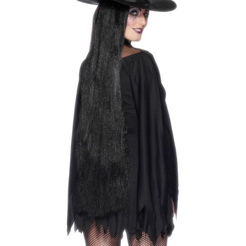 Image of Witch Long Wig - Black 90cm