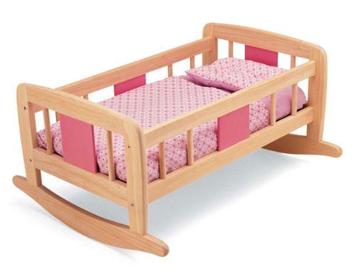 Image of Pintoy Doll's Rocking Cradle