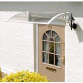 Greenhurst Door Canopy White
