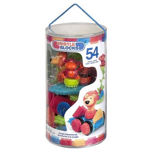 Image of Bristle Blocks 54 Piece Jungle Tube