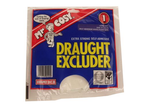 Image of Mr Cosy V5/1 Vinyl Tape White 5m
