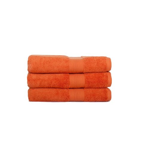 Image of Hotel 750gsm Pima Cotton Bath Sheet Seafoam 90x180cm - Orange