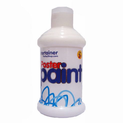 Image of The Entertainer Poster Paint - White