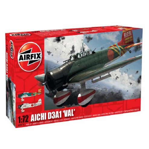 Image of Airfix Aichi D3a1 'val' 1/72 Scale Model Kit A02014