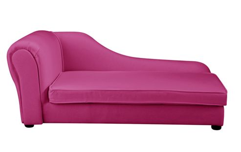 Image of Children's Chaise Longue - Pink