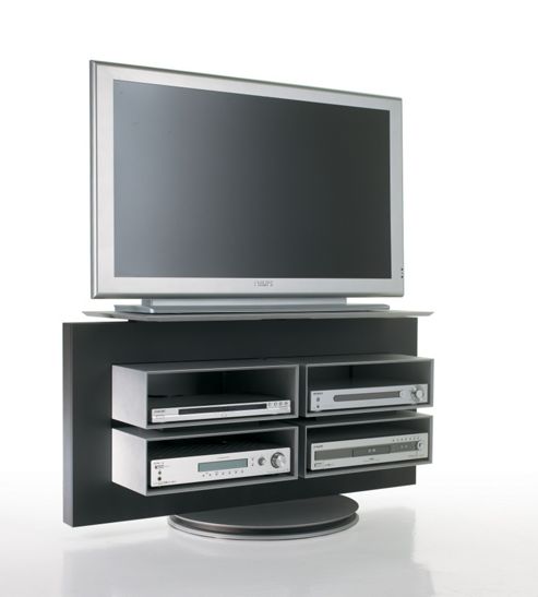 Image of Luke Furniture Tv Stand - Dark Grey