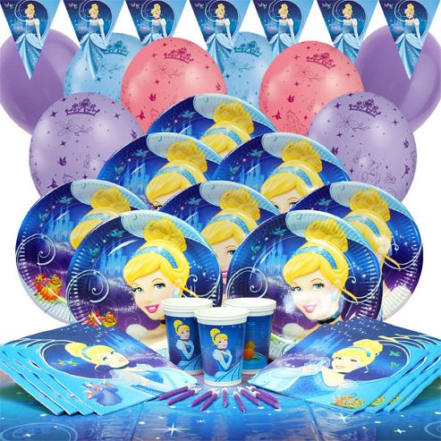 Image of Cindrella Party Pack For 16