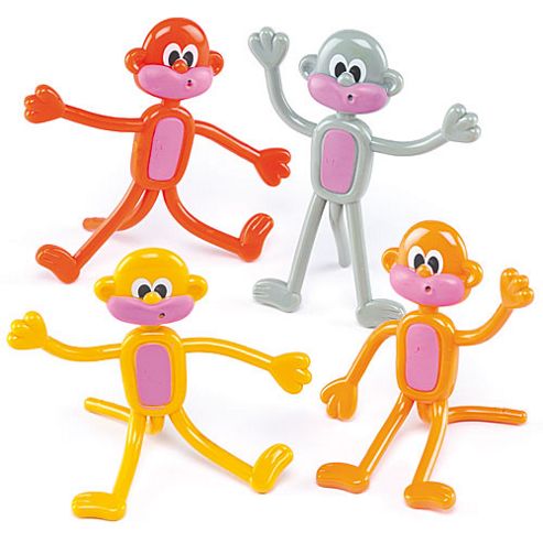 Image of Bendy Monkeys (pack Of 4)