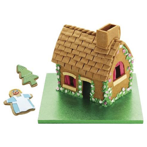 Image of Kitchencraft Sweetly Does It Gingerbread House Cookie Cutter Set
