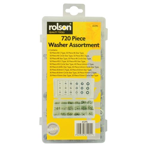 Image of Rolson 720pc Washer Assortment