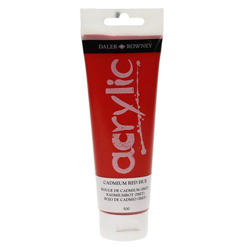 Image of Daler Graduate Acrylic Cadmium Red Hue 120ml