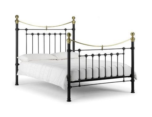 Image of Julian Bowen Victoria Bed Frame - Single (3') / Stone White