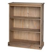 Home Essence New Corona Low Wide Bookcase