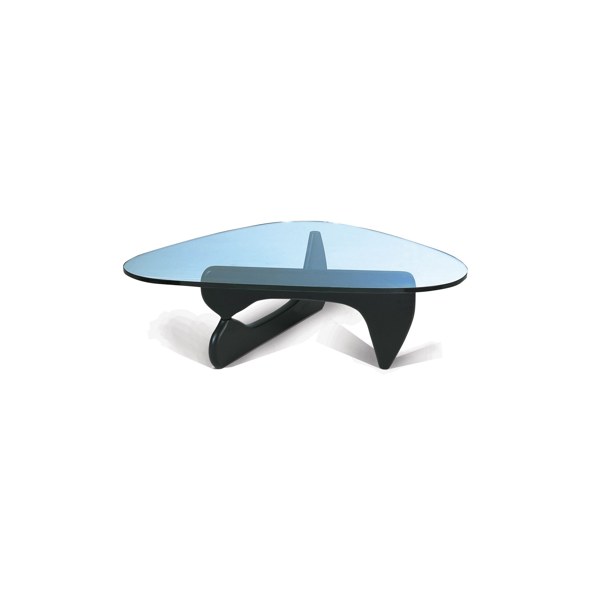 CC Furnishing Tempered Glass Coffee Table - Black at Tesco Direct