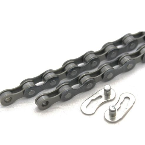 Image of Clarks Mtb/road 5-7 Speed Chain 1/2"x3/32" X116 Quick Release Links Fits Various & Hybrid Derailleur Systems