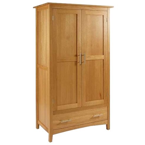 Image of Hereford Oak Gents Wardrobe