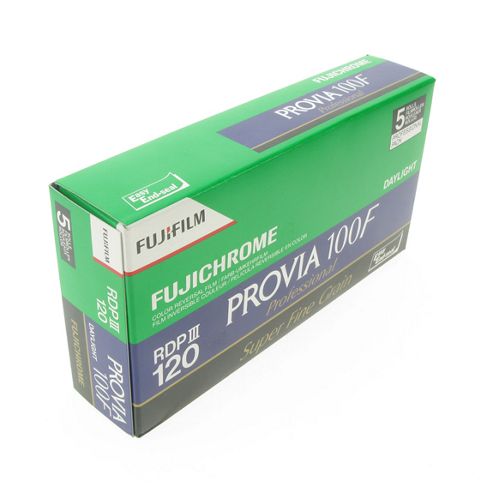 Image of Fuji Professional Reversal Film - Provia 400h Rdp Iii 120 - 5pk\n