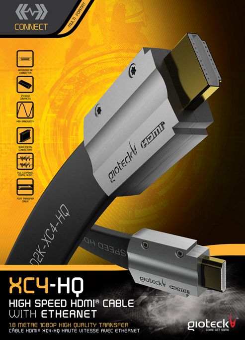 Image of 3d Hdmi Cable 1.4 (ps3)
