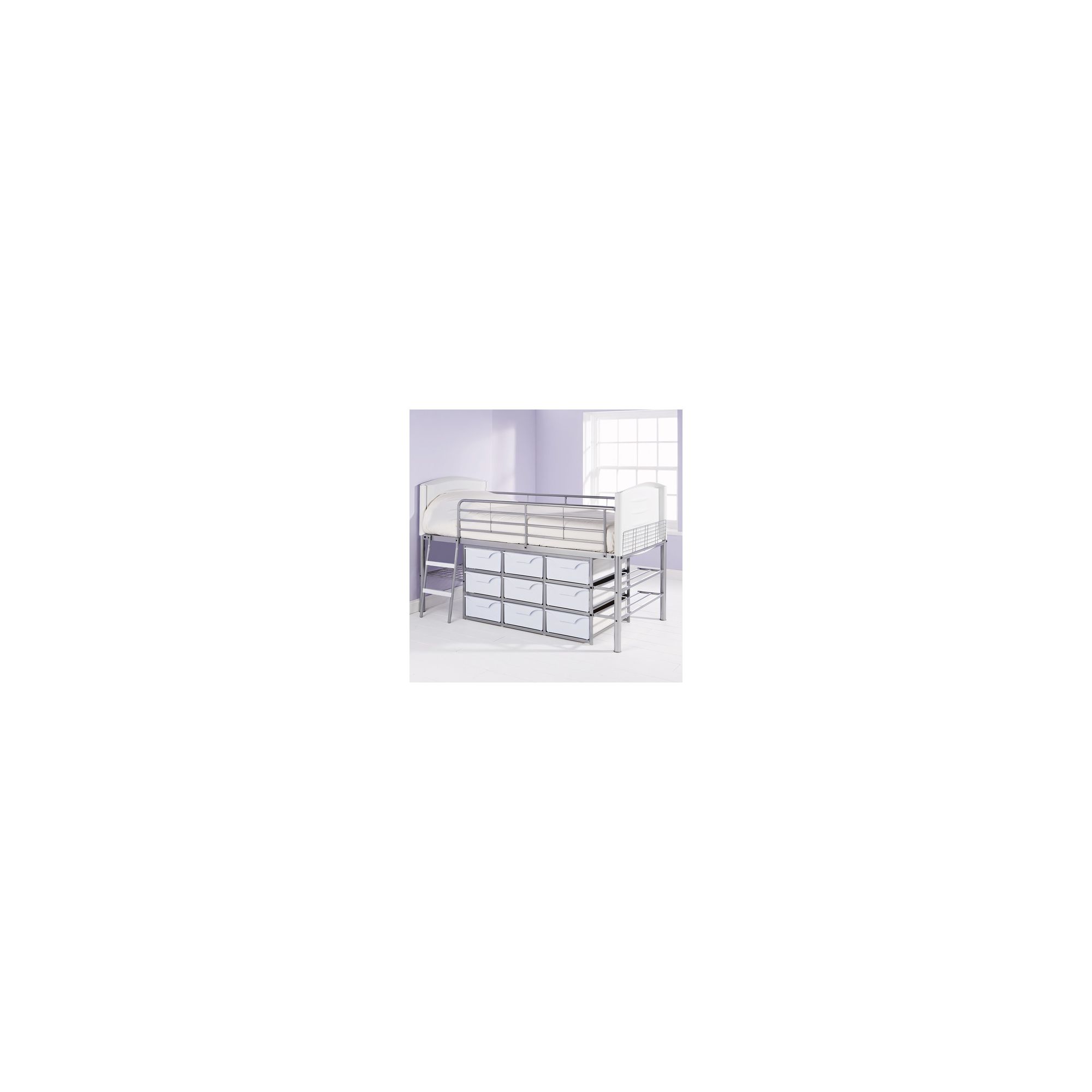 Elements High 9 Drawers Sleeper Bed - Pink at Tesco Direct
