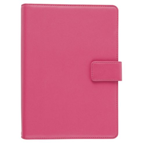 Image of Tesco Pink Premium Leather Universal 7" Tablet Display Case
