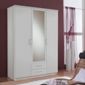 Amos Mann furniture Venice 3 Door 2 Drawer Wardrobe - White