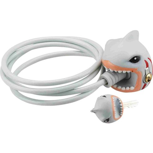 Image of Crazy Stuff Cable Lock, White Shark