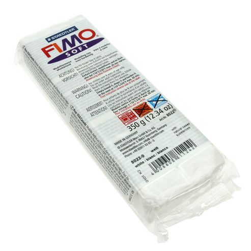 Image of Fimo Soft 350g White 0