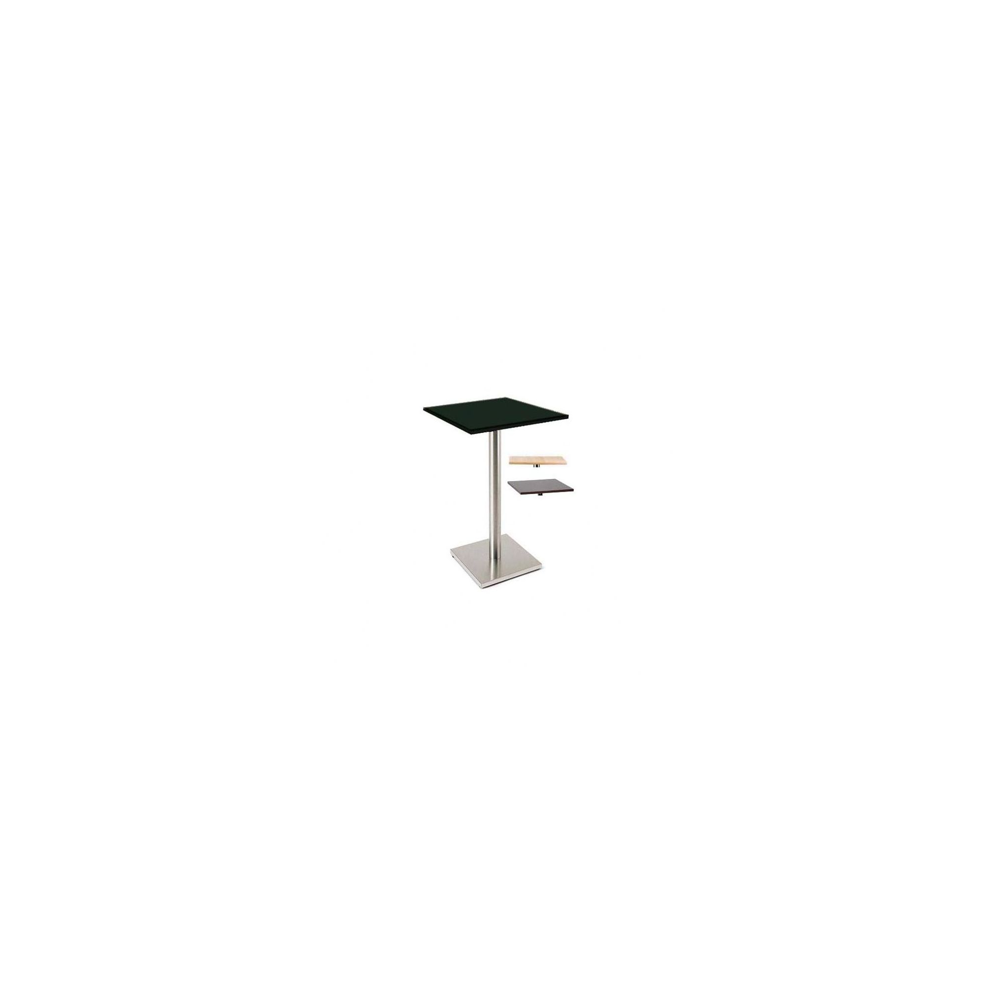 Pro Global Sicily Square Bar Table - Black at Tesco Direct