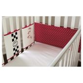 By Carla Raspberry Bloom Wrap Bumper