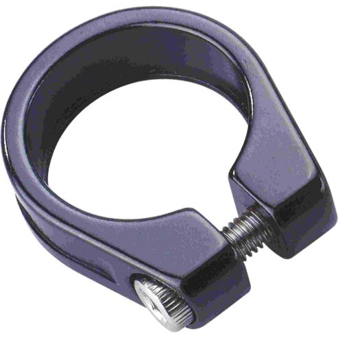 Image of Acor Forged Alloy Bolt Seat Clamp: Black 318mm