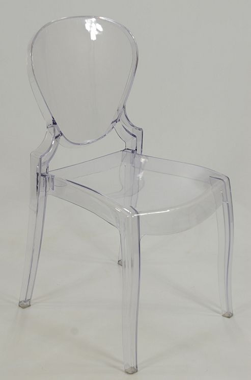 Image of Jaymie Ghost Chair Clear