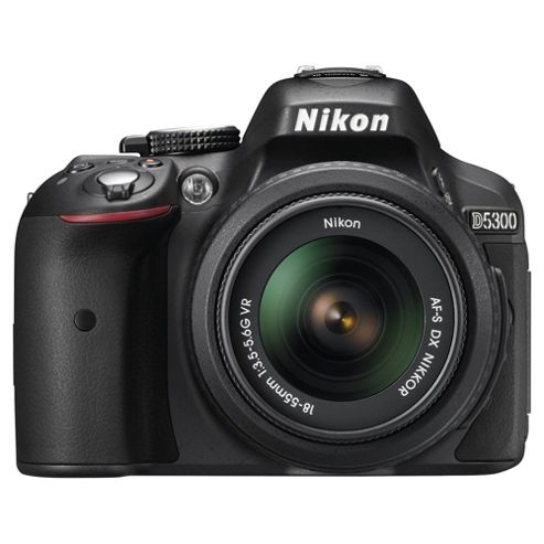 Image of Nikon 5300 Slr Camera With 18-55 Lens