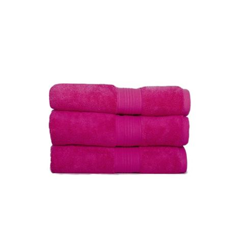 Image of Hotel 750gsm Pima Cotton Bath Sheet Seafoam 90x180cm - Pink