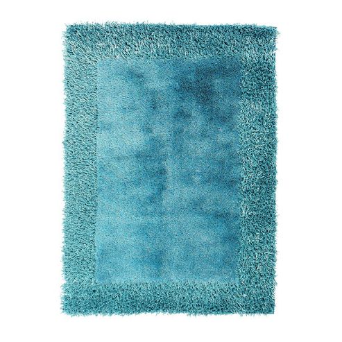 Image of Oriental Carpets & Rugs Sable 2 Teal Tufted Rug - 170cm L X 120cm W