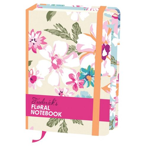 Image of Fresh Flowers Cream A5 Notebook