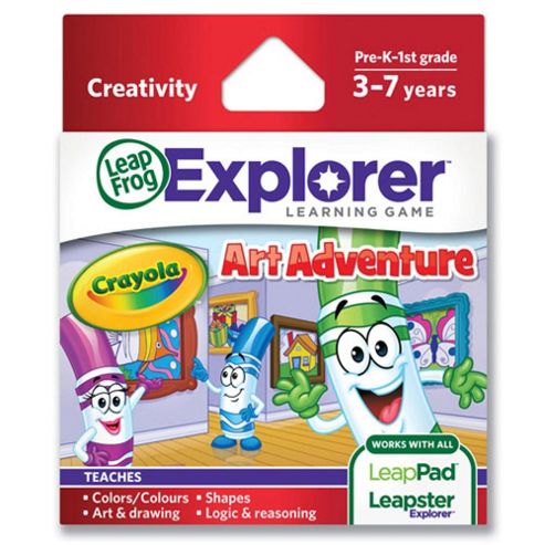 Image of Leapfrog Crayola Art Adventure Learning Game
