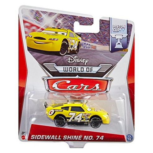 Image of Disney Pixar Cars Diecast Sidewall Shine No.74