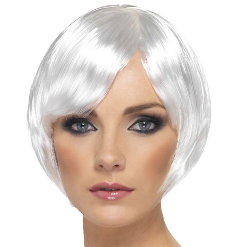 Image of Babe Bob Wig - White