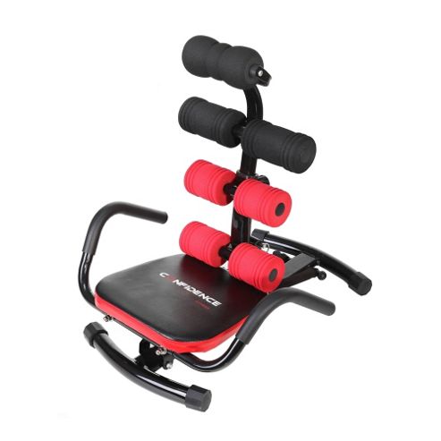 Image of Confidence Ab Zone Flex Abdominal Exercise Machine Toning Chair