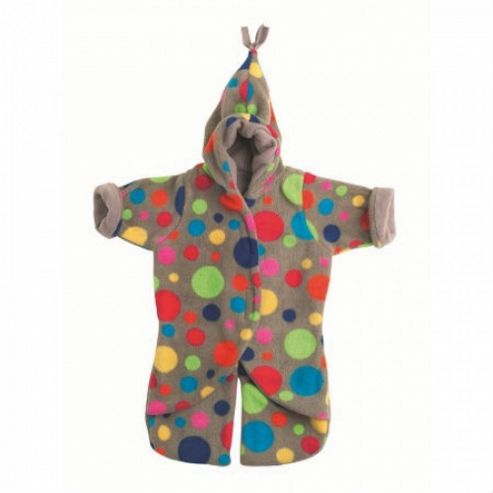 Image of Buggy Snuggle Babysnug Split Leg (bright Bubbles 6-12 Months)