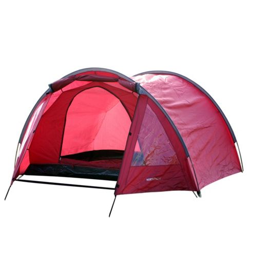 Image of North Gear Camping Exodus Waterproof 4 Man Tent Red
