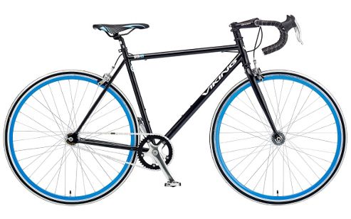 Image of 2014 Viking Soho 59cm Drop Bar Fixie Fixed Gear Bike Black