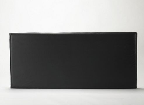 Image of The Shire Bed Company Regent Upholstered Headboard - Black - Single
