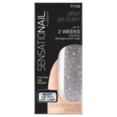 Sensationail Gel Polish Silver Glitter 71740